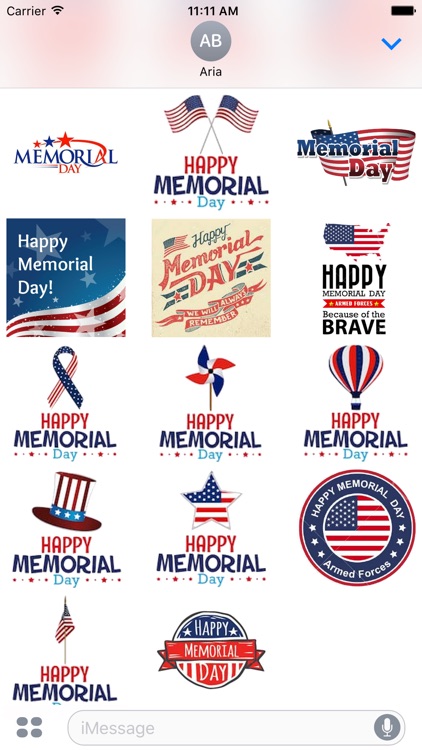 Happy Memorial Day Cards Icon