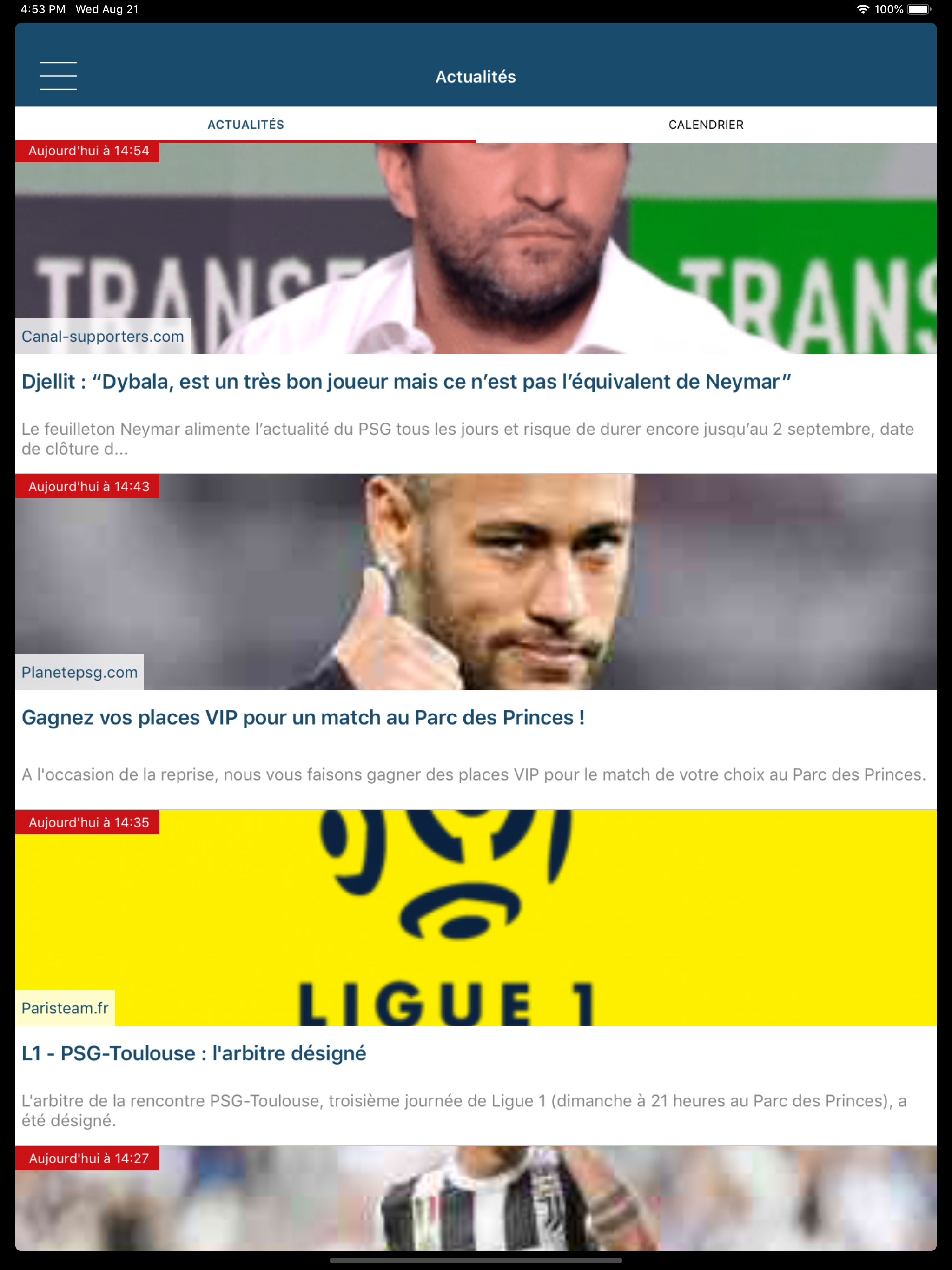 Paris Foot Actu screenshot 6