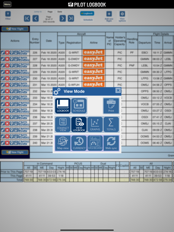Screenshot #6 pour Safelog Pilot Logbook