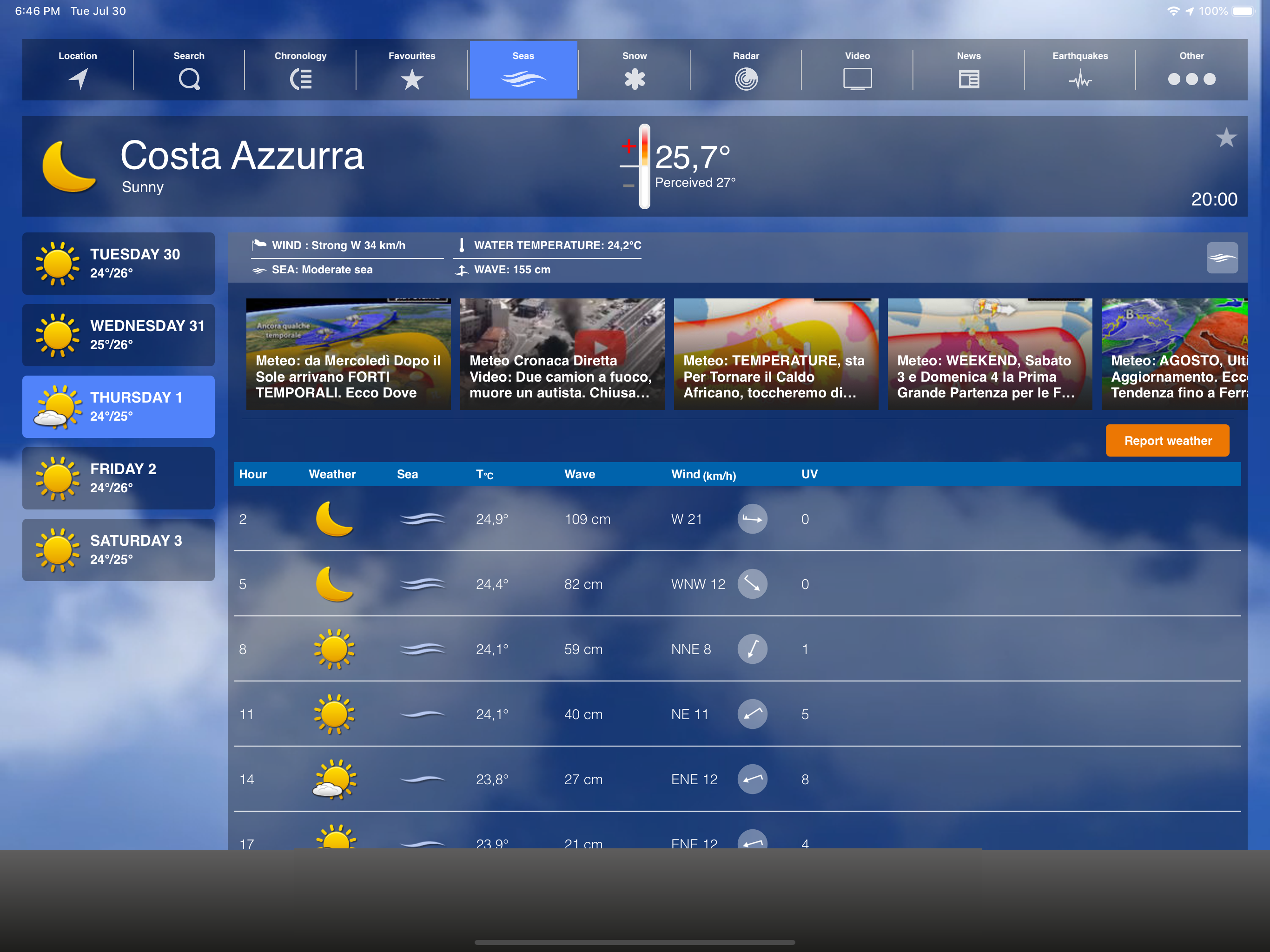 Meteo HD - by iLMeteo.it screenshot 4