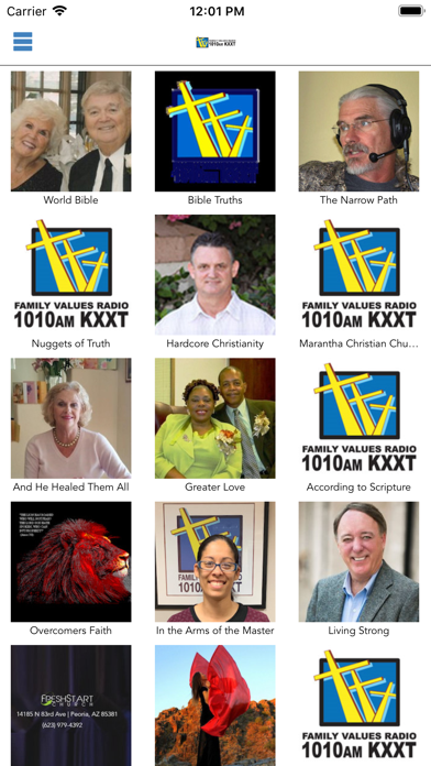 Screenshot #3 pour Family Values Radio KXXT