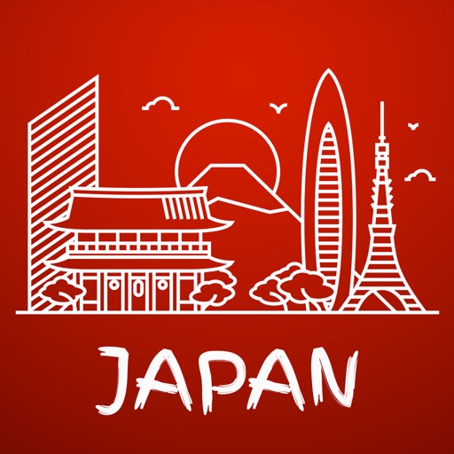 Japan Travel Guide . icon