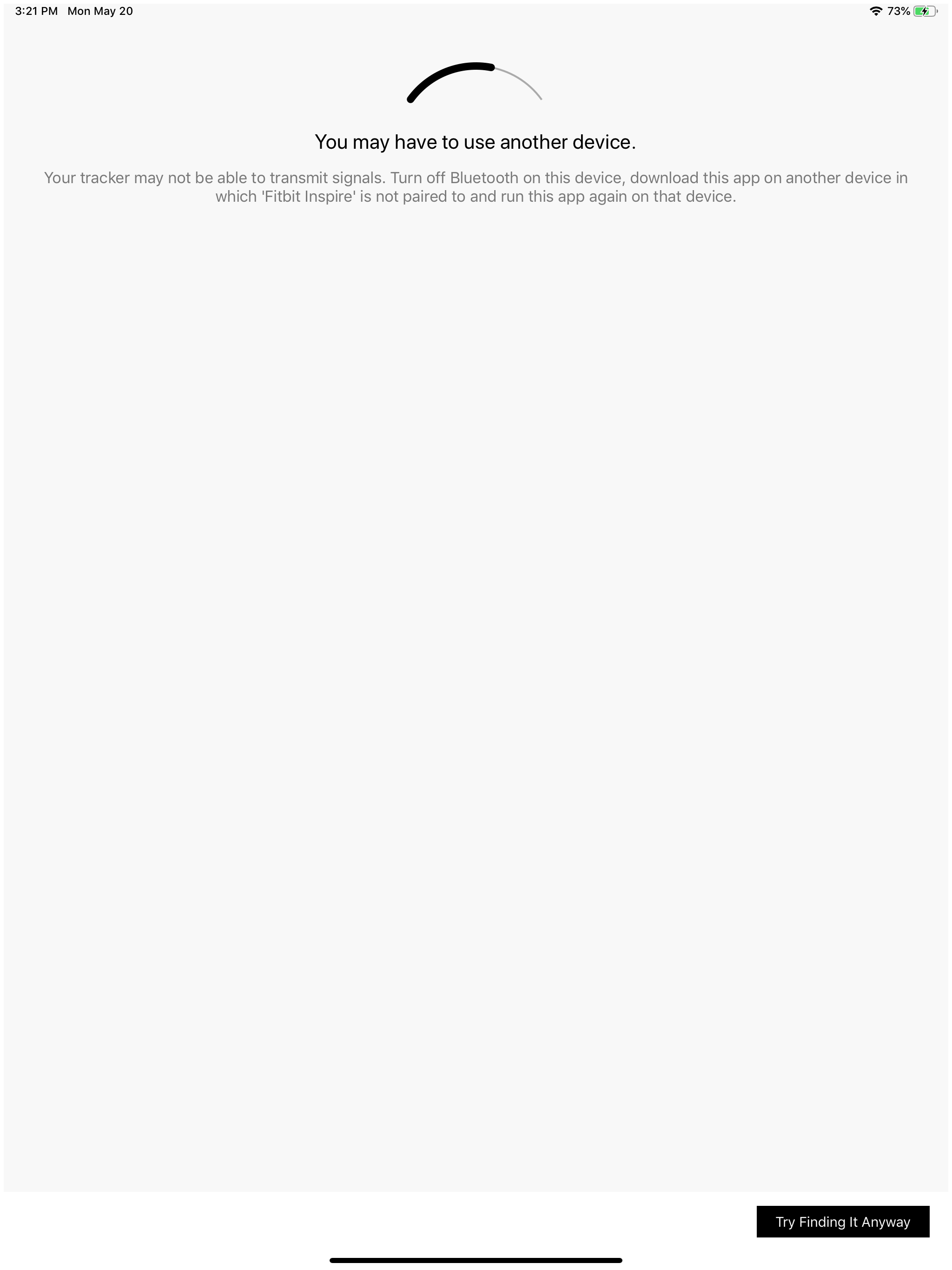 Finder for Fitbit
