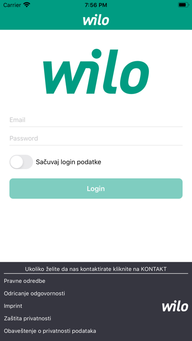 Screenshot #1 pour Wilo Service