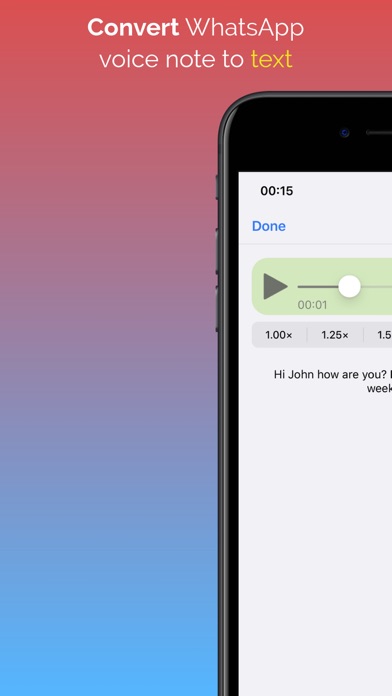 Audio to Text for WhatsAppのおすすめ画像1