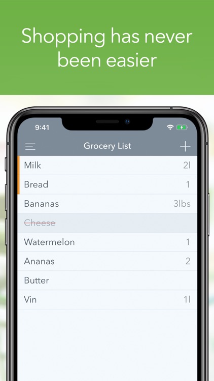MyGrocery Shopping List screenshot-0