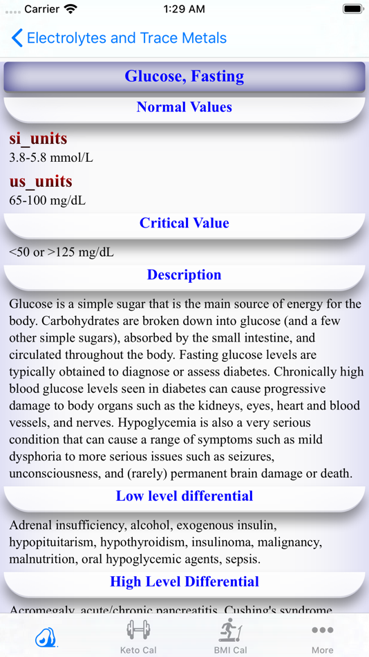 #2. Lab Test Values (iOS) 由: Ahmad Nakore