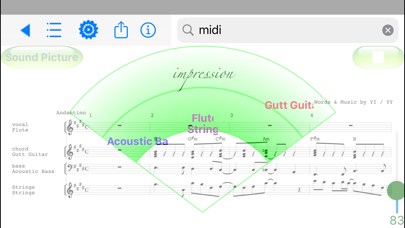 Foomon iPhone screenshot 4 - Music app