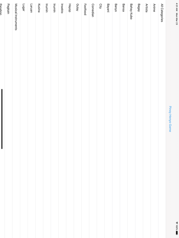 Screenshot #4 pour Pinoy Henyo Game