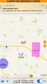GPS Team 55 screenshot