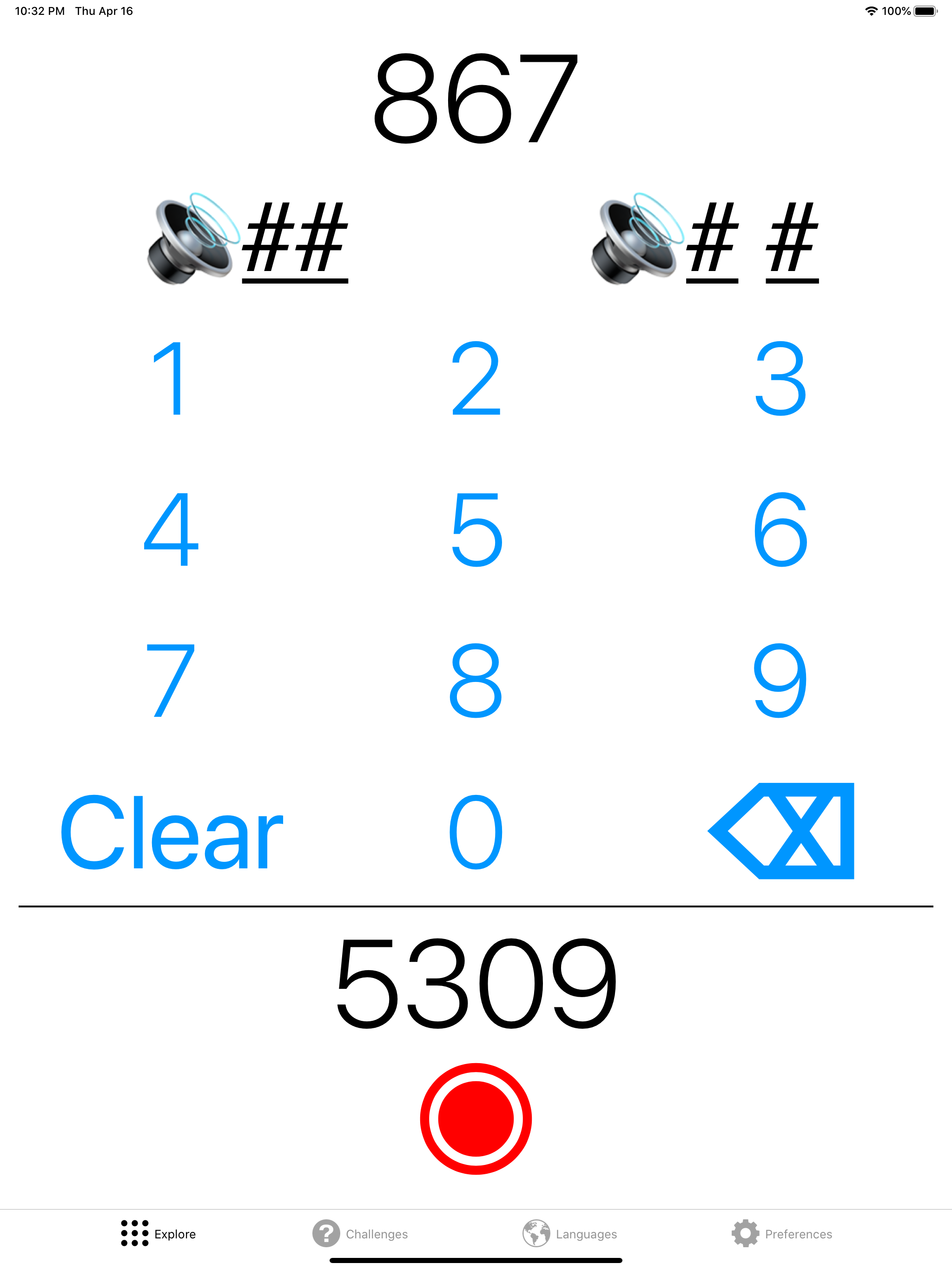 Fluent Numerals