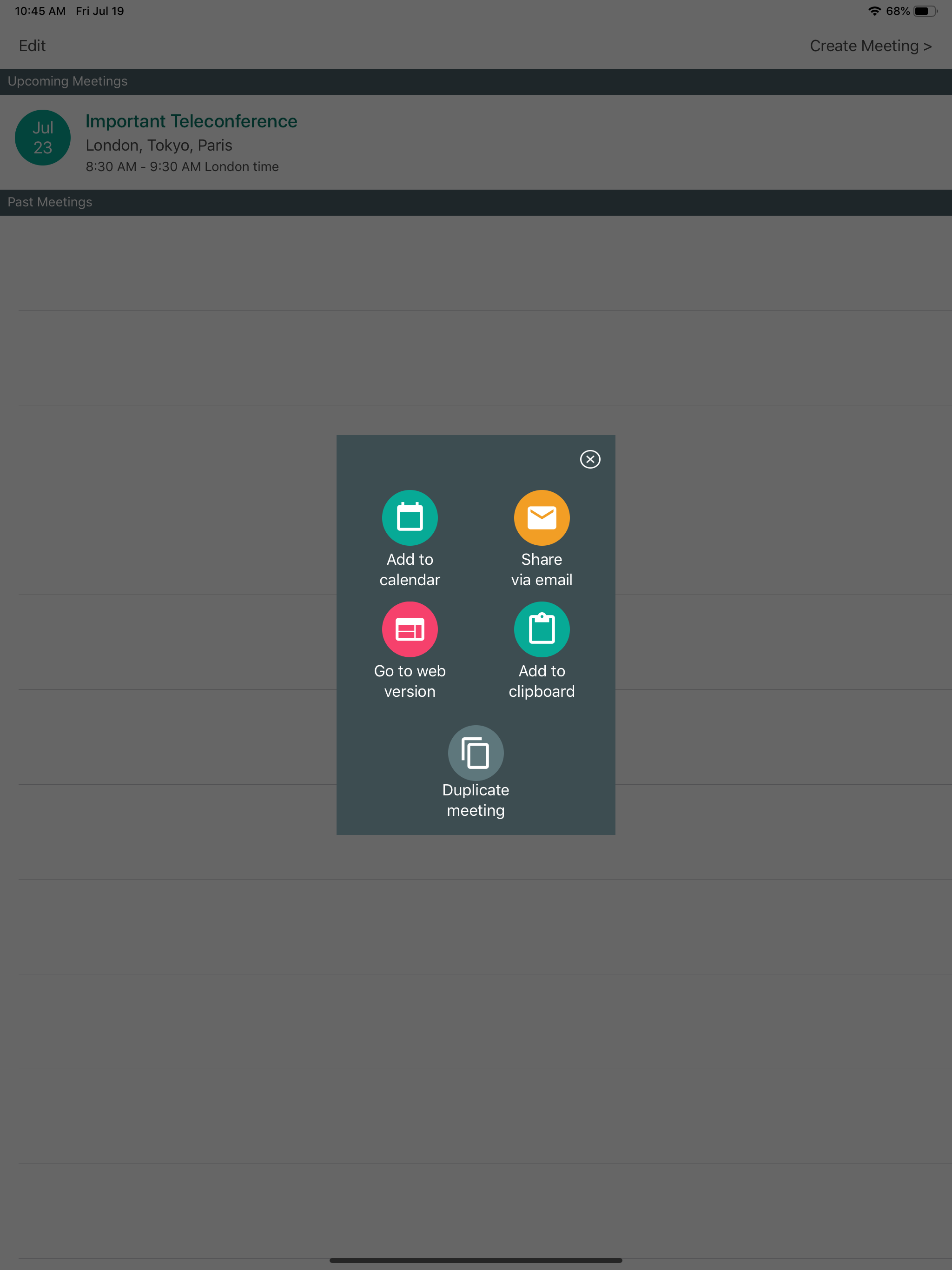 Meeting Planner by timeanddate