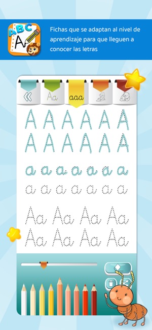 Super ABC handschrift praktijk in de App Store HE-34