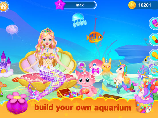 Screenshot #4 pour Princesse magique Aquarium