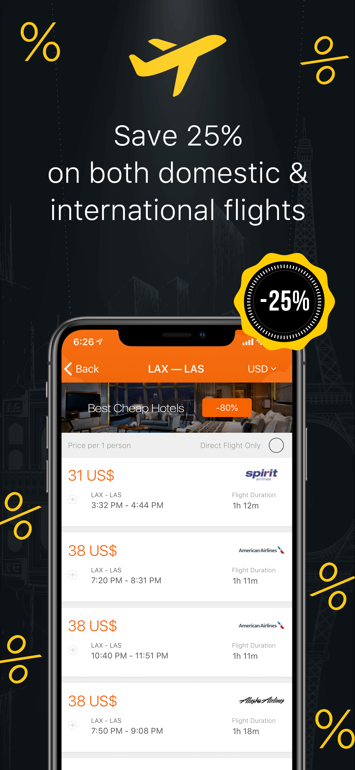 Cheapest Flights & Best Deals