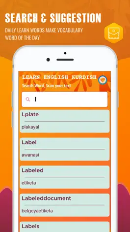 Game screenshot English to Kurdish Dictionary apk