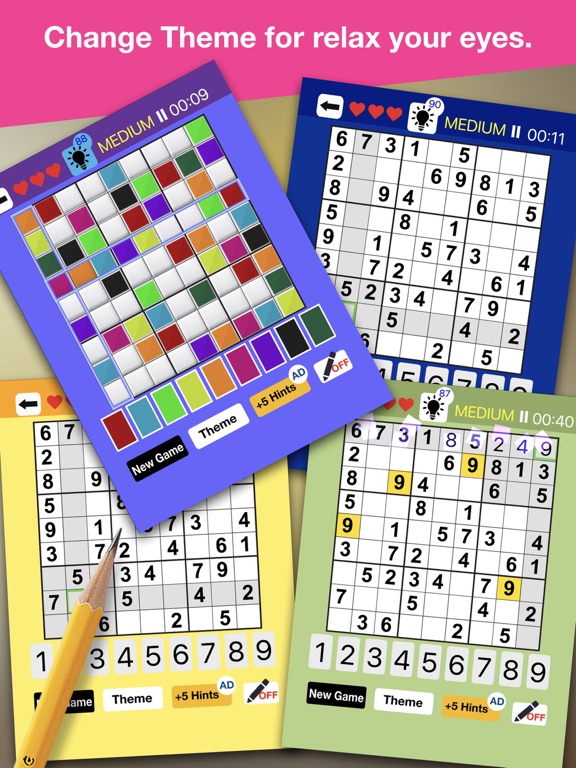Screenshot #6 pour Soduko 2in1 - jeu cérébr