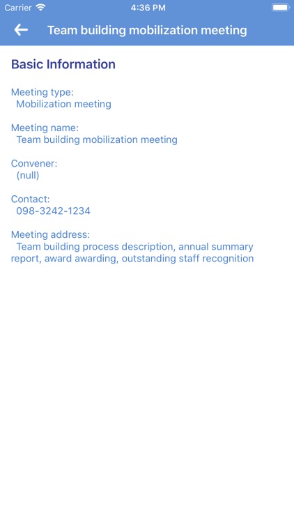 Meeting Record Book screenshot-4