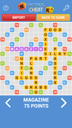 Solve Words Friends WWF Cheat screenshot 3