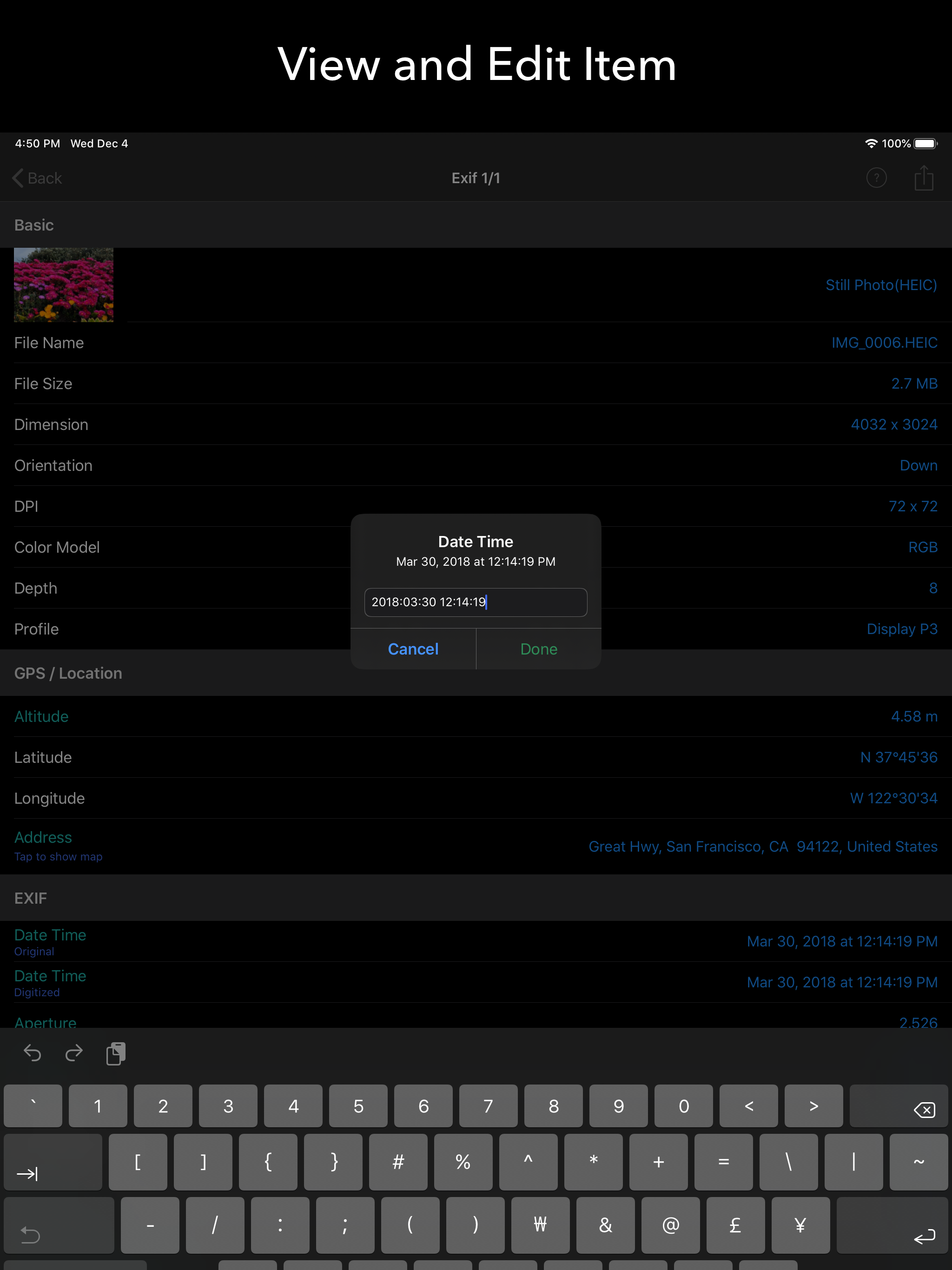 EXIF Tool - Metadata Tool screenshot 11