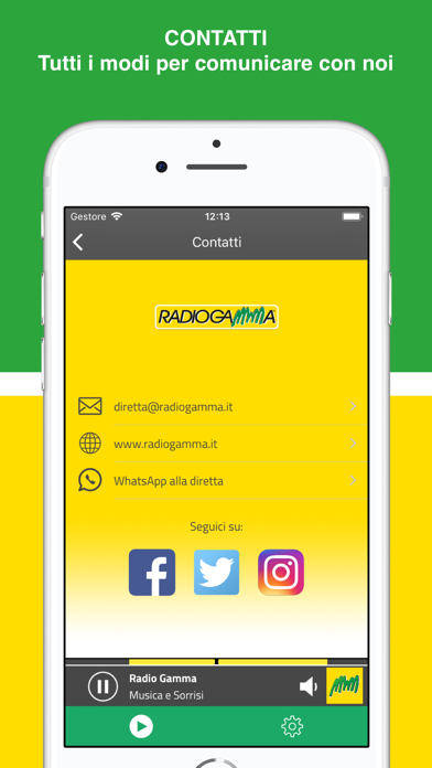 Radio Gamma: musica e sorrisi Screenshot