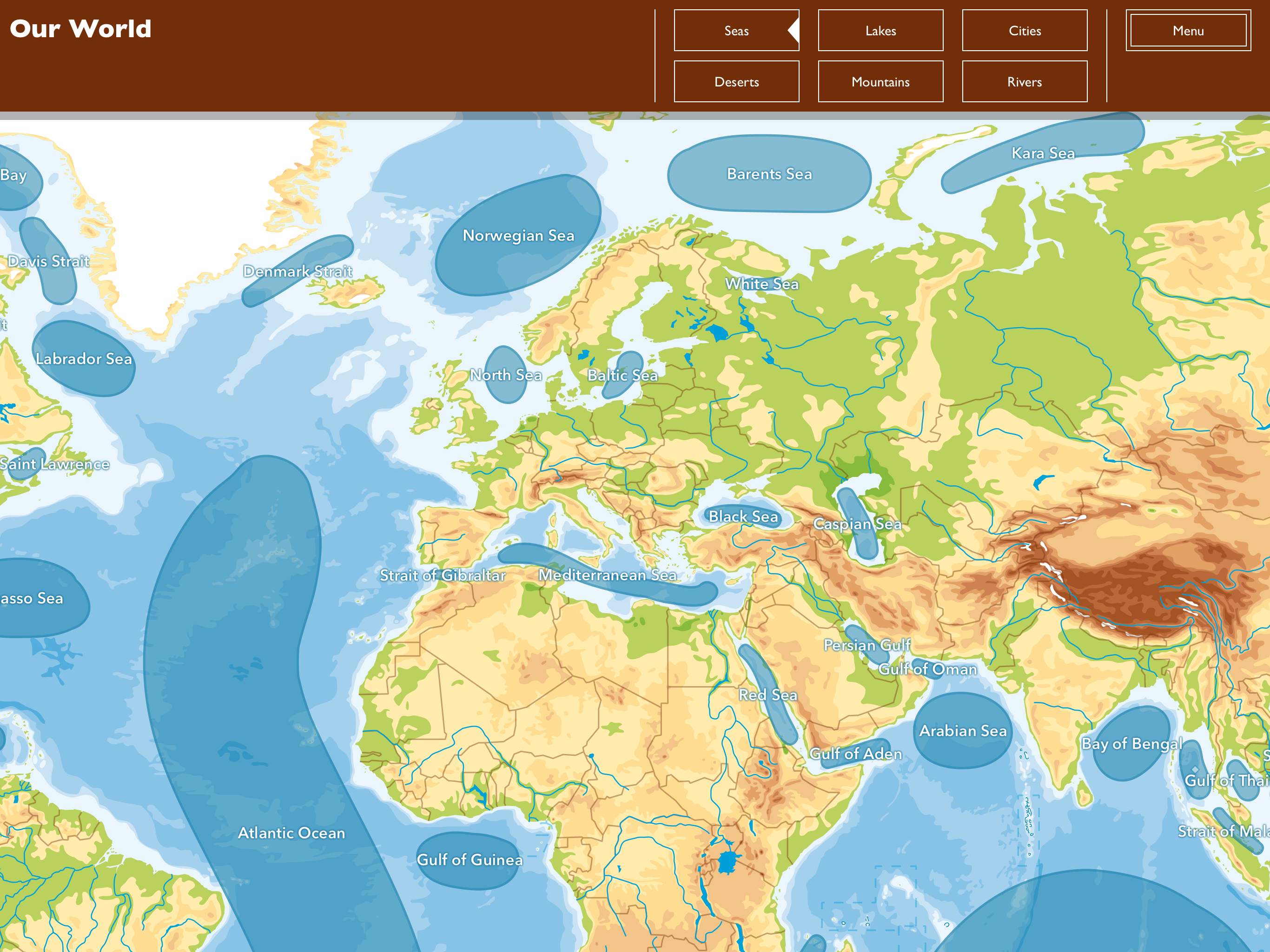 Maps of our World (Edu) screenshot 18