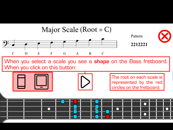 Bass Guitar Scalesのおすすめ画像2