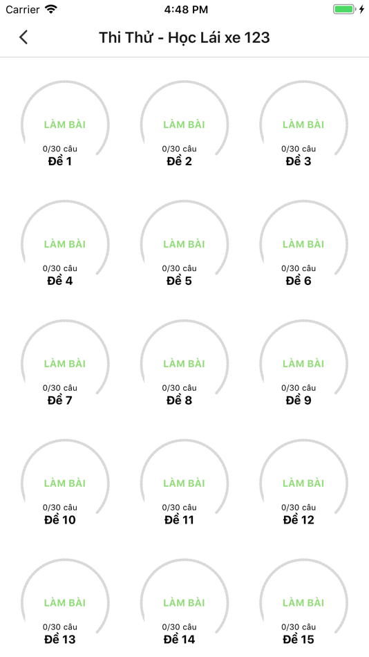 #3. Ôn thi GPLX Học lái xe 450Câu (iOS) 由: Ngoc Thanh Pham