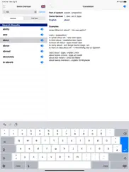 swiss german dictionary ipad bildschirmfoto 2