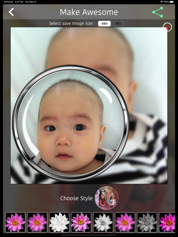photo effect for photo & pics iPad screenshot 6 - Photo & Video app