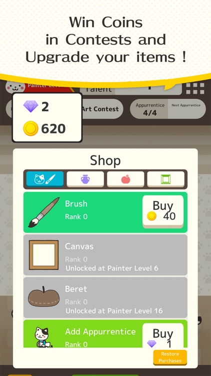 Cat Painter drawing game screenshot-3