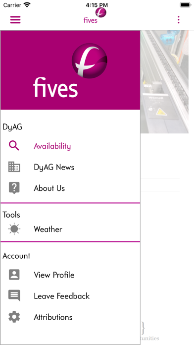 App screenshot