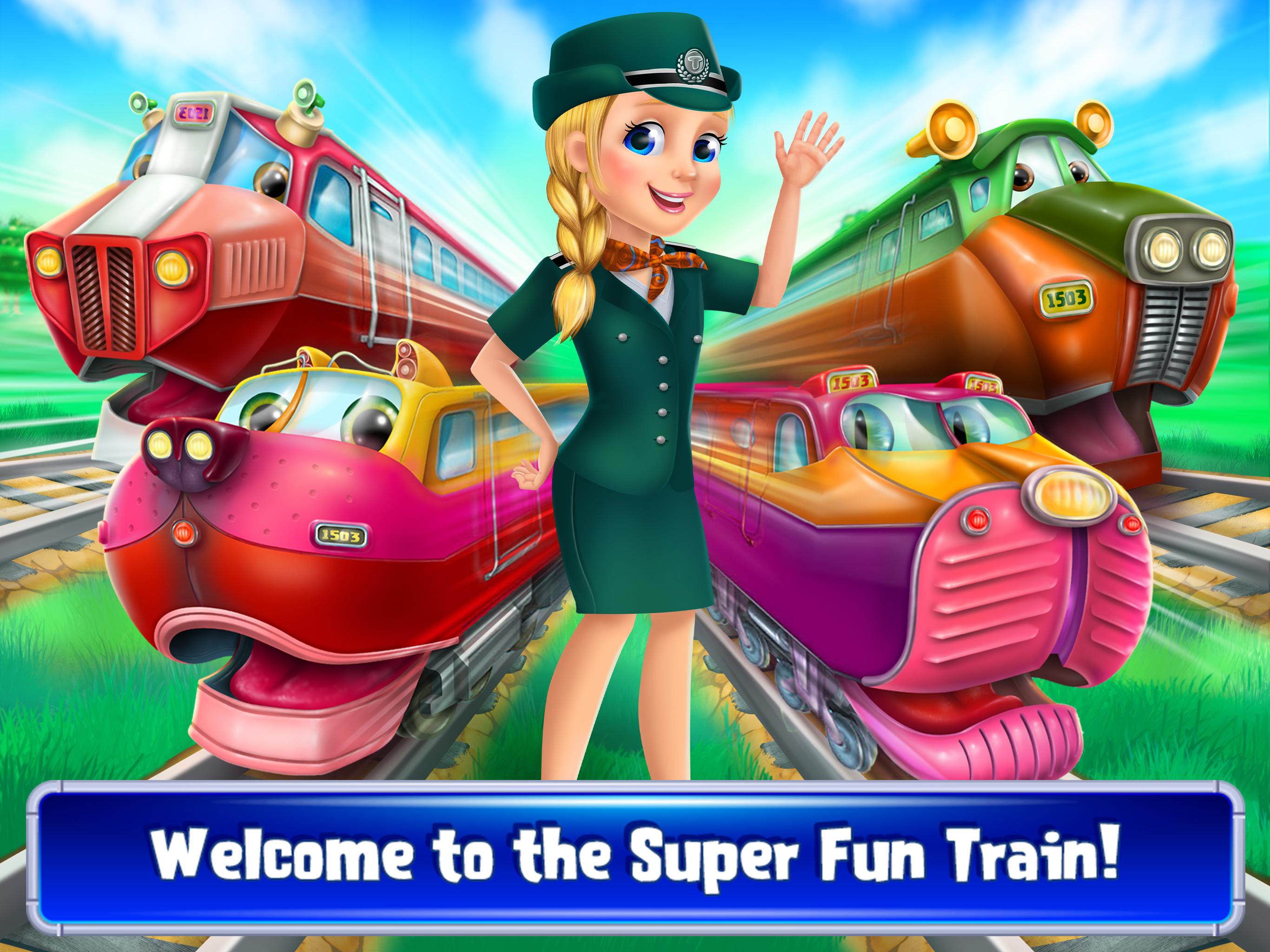Super Fun Trains - All Aboard