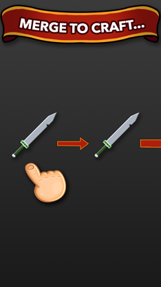 Blacksmith - Merge Idle RPG screenshot 1