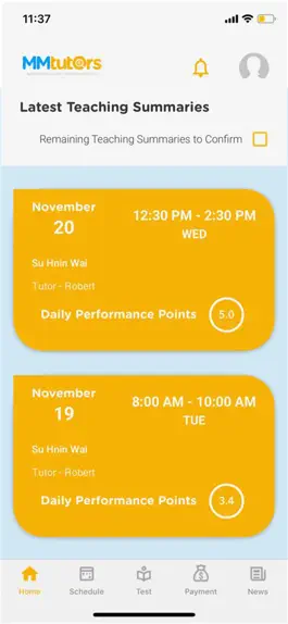 Game screenshot MMtutors apk