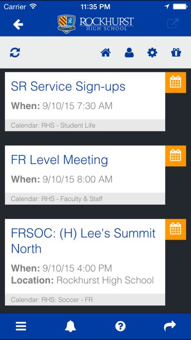 Rockhurst High School Screenshot