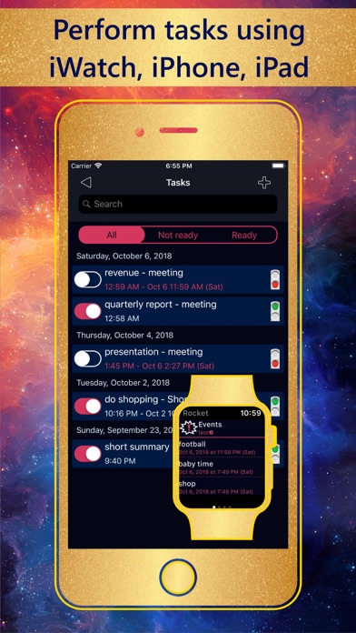 Rocket - Personal organizer screenshot 3