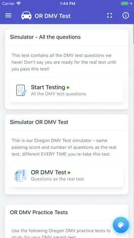 Game screenshot Oregon DMV Permit Test hack