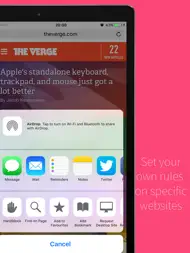 Handblock - Block Safari ads ipad bilder 2
