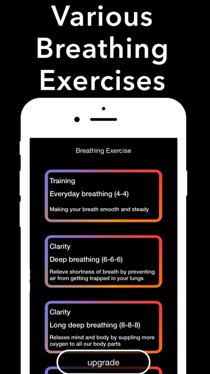 Paced breathing exercises zone screenshot-1