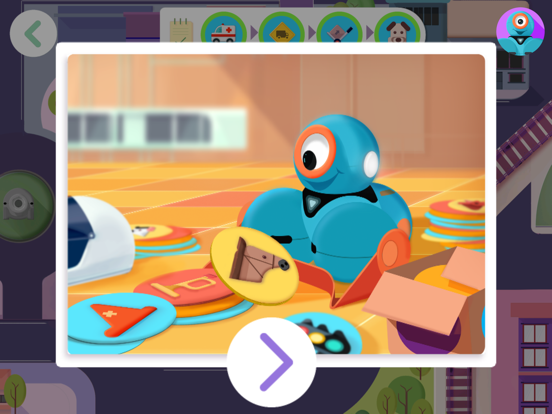 Path for Dash robot iPad screenshot