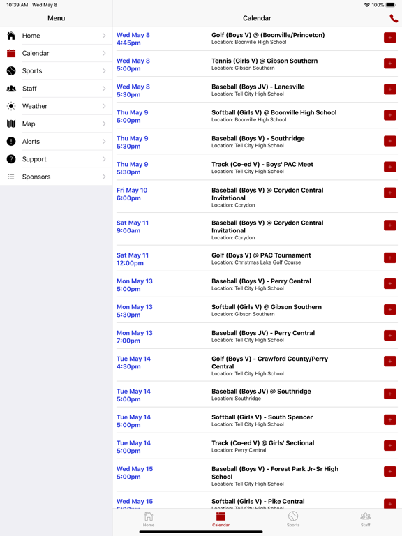 Screenshot #6 pour Tell City Athletics - Indiana