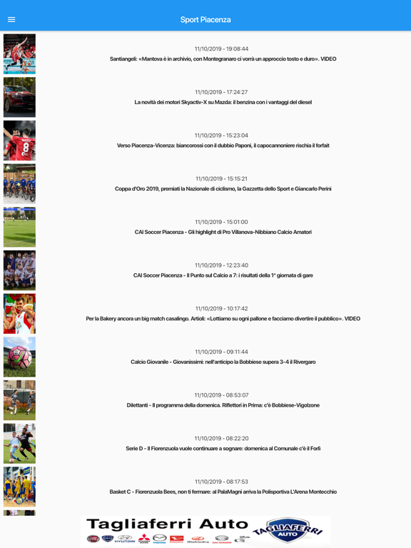 SportPiacenza app screenshot 3