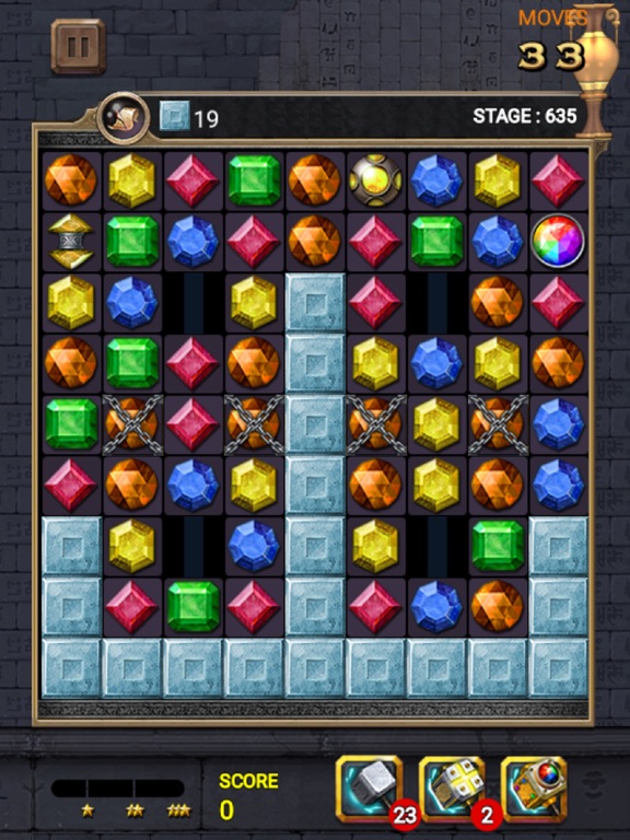 Jewelry King - Match 3 iPad screenshot 5 - Games app