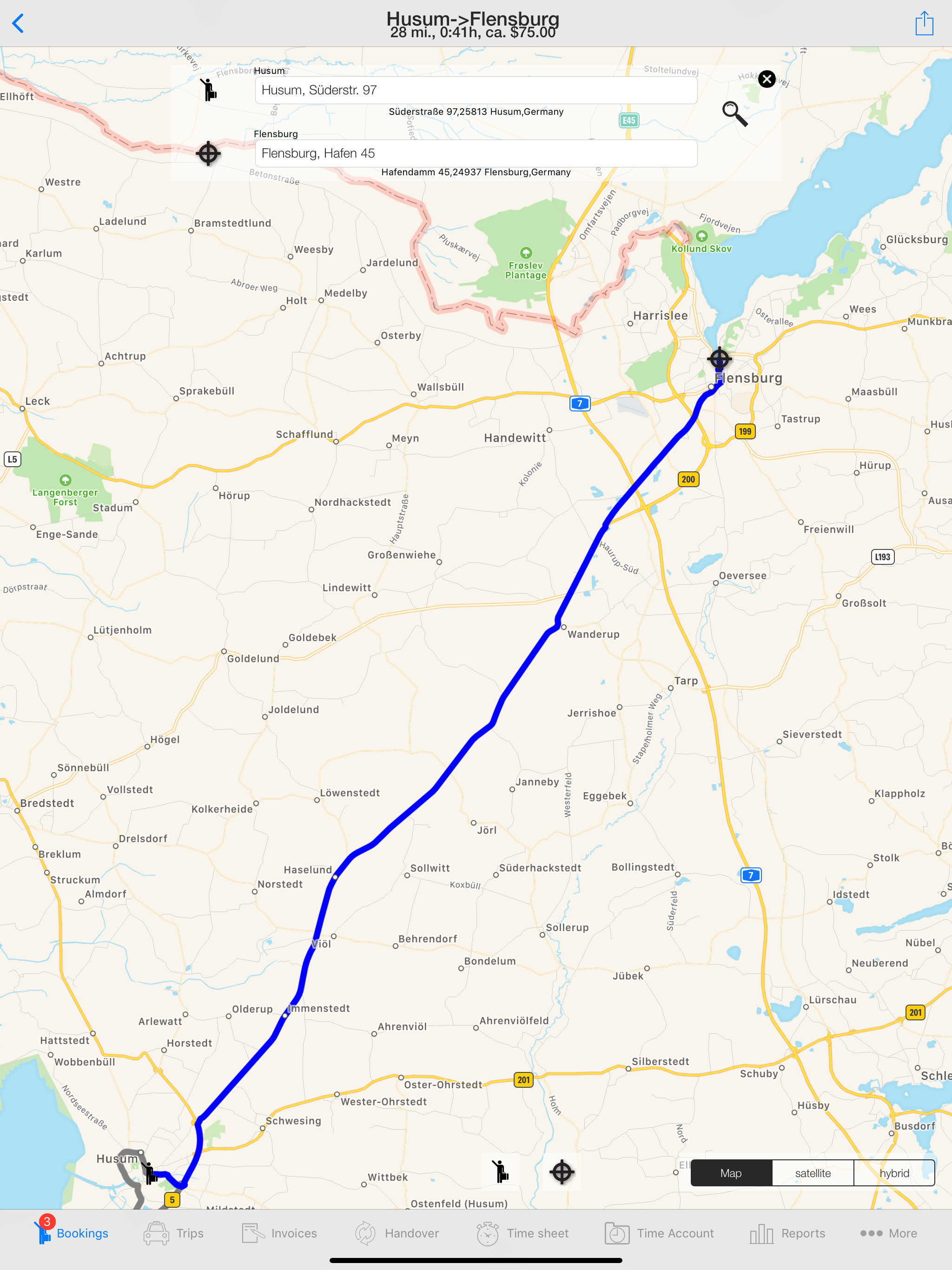 Taxi Data Manager - Driver App
