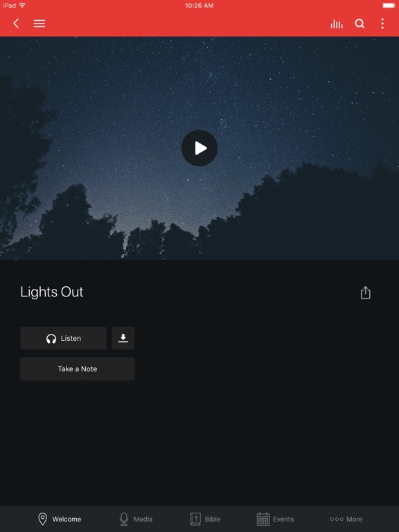 Walk By Faith Ministries iPad screenshot 3 - Lifestyle app