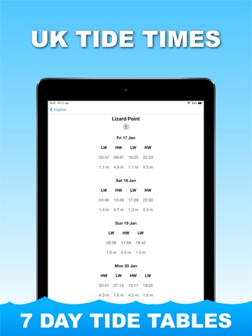Tide Times UK : British Tidesのおすすめ画像1