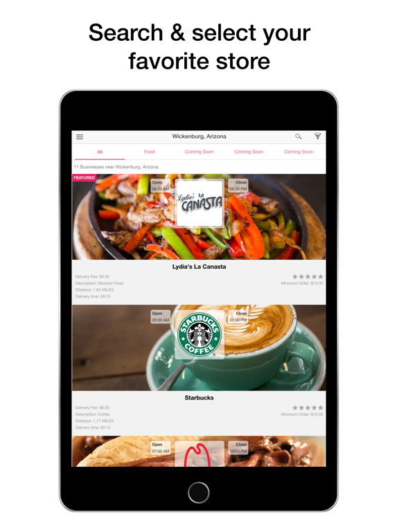 Screenshot #5 pour Busy Bee App Delivery Customer