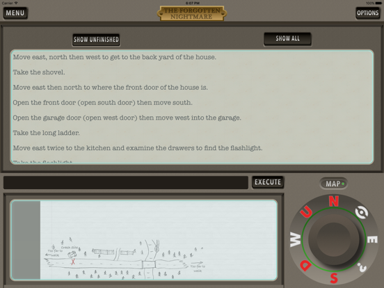 The Forgotten Nightmare iPad screenshot 5 - Games app