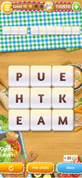 Game screenshot Word Kitchen - Tasty Words apk
